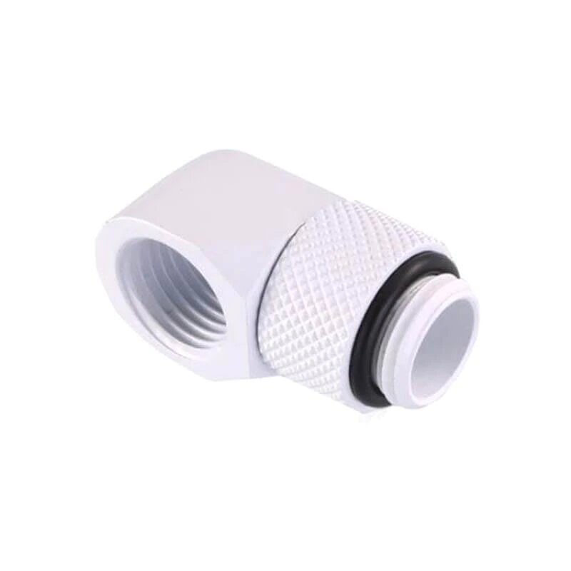 CONSTRUCTEUR Fitting coudé rotatif 90° blanc - 14mm - Watercooling - 0