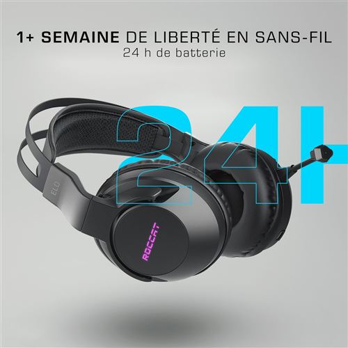 Roccat Elo 7.1 Air 7.1 Surround Noir - Micro-casque - grosbill-pro.com - 10