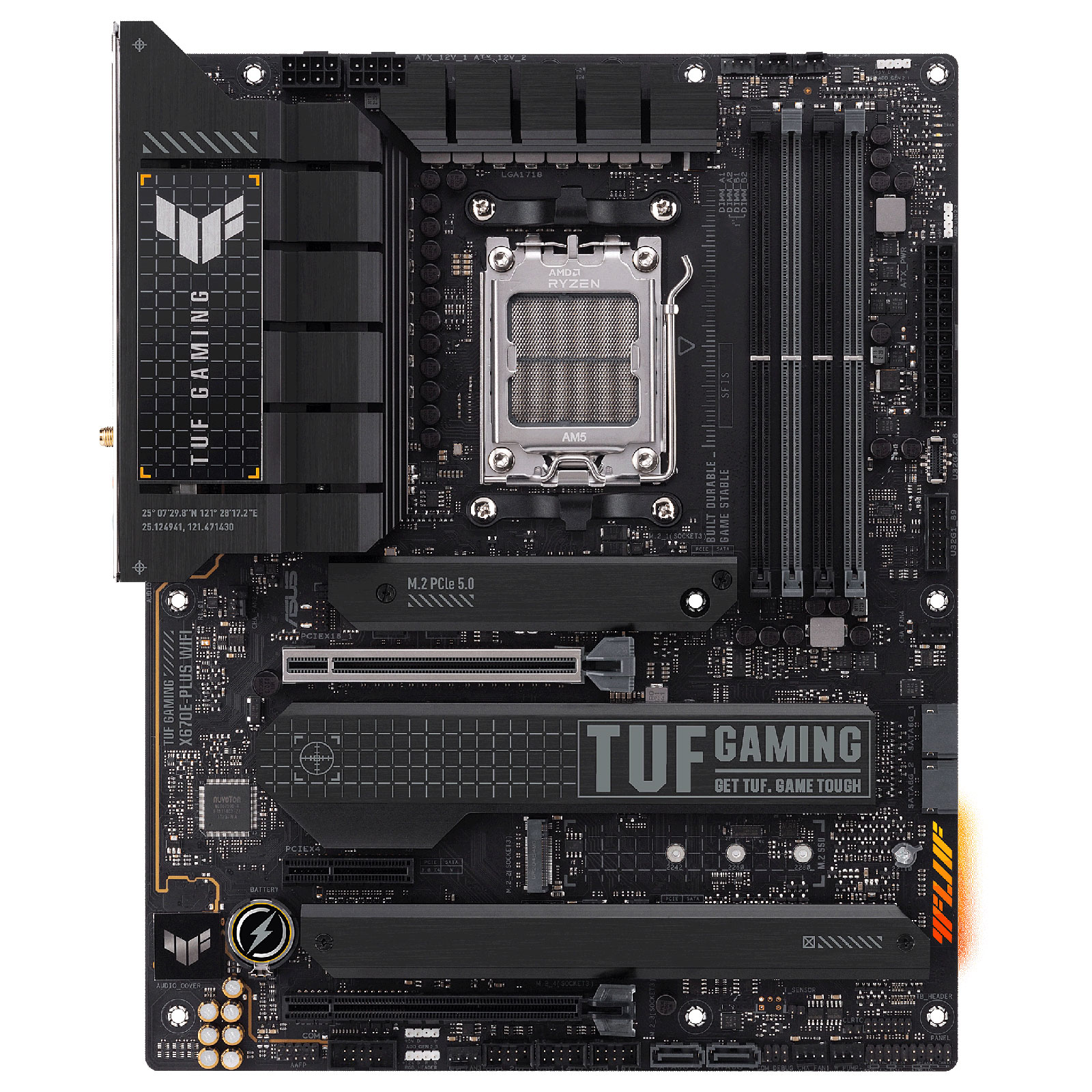 Bundle Asus TUF GAMING X670E PLUS WIFI + R9 7900X - grosbill-pro.com - 4