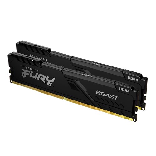 Kingston Fury Beast 64Go (2x32Go) DDR4 3200MHz - Mémoire PC Kingston sur grosbill-pro.com - 0