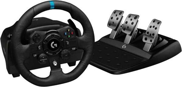 Grosbill Périphérique de jeu Logitech G923 Racing Wheel & Pedals - PC/XOne