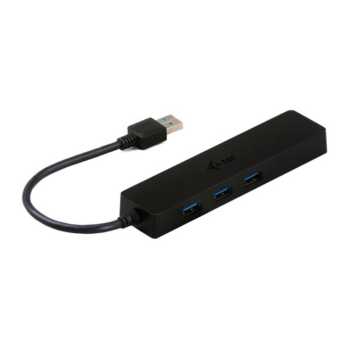 I-TEC USB 3.0 Slim HUB 3 Port with Gigabit Ethernet Adapter ideal for Notebook Ultrabook Tablet PC s - Achat / Vente sur grosbill-pro.com - 1