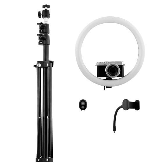 T'nB Anneau LED 12" avec trépied (INLEDSTUD) - Achat / Vente Accessoire Streaming / Vlogging  sur grosbill-pro.com - 2