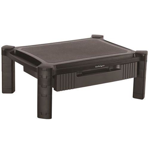 Computer Monitor Riser Stand with Drawer