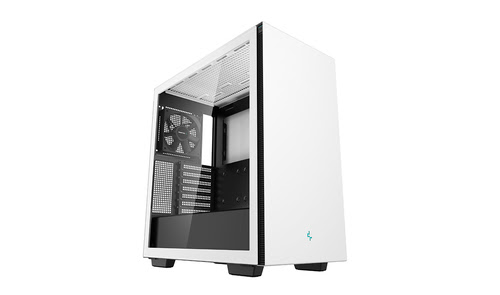 Grosbill Boîtier PC Deepcool CH510 Blanc - MT/Sans Alim/E-ATX
