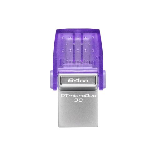 64GB DT MICRODUO 3C 200MB/S DUA - Achat / Vente sur grosbill-pro.com - 0