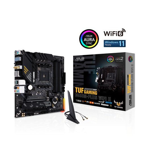 MOTHERBOARD Asus  TUF AM4 GAMING B550M-PLUS WIFI II - Achat / Vente sur grosbill-pro.com - 7