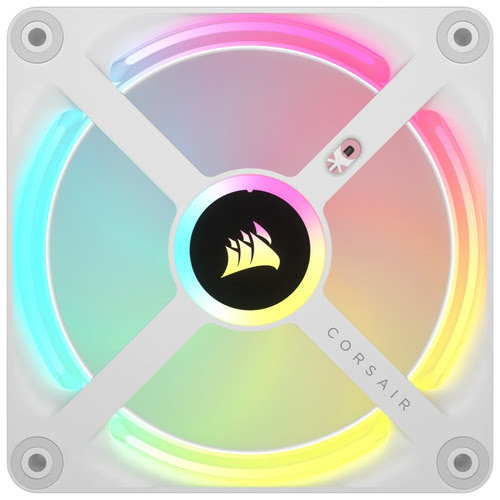 Corsair iCUE LINK QX120 RGB Starter Kit Blanc - Ventilateur boîtier - 4