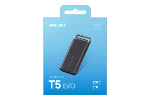 Samsung T5 Evo  USB 3.2 2To Black (MU-PH2T0S/EU) - Achat / Vente Disque SSD externe sur grosbill-pro.com - 6