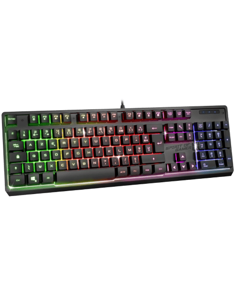 Spirit Of Gamer PRO K5 NEW - Full-Size - Semi-mécanique - Filaire - RGB - Noir