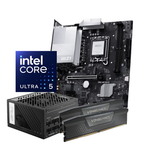 PRO H810M-B + 245K + 1000W Gold + 2x16 6000MHz