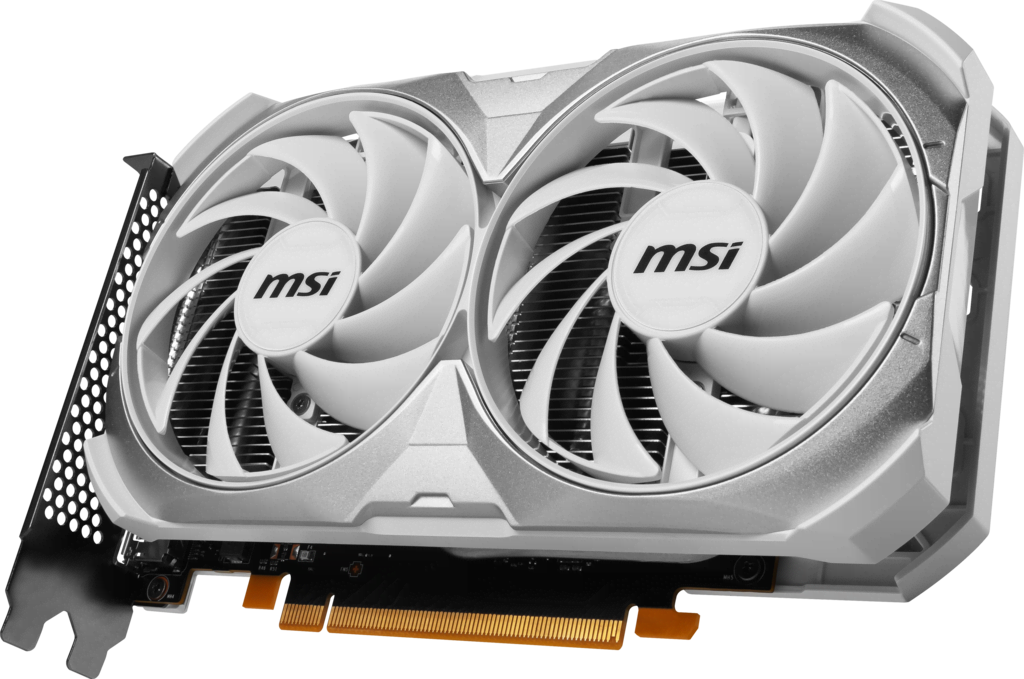 MSI GeForce RTX 4060 VENTUS 2X WHITE 8G OC  - Carte graphique MSI - 8