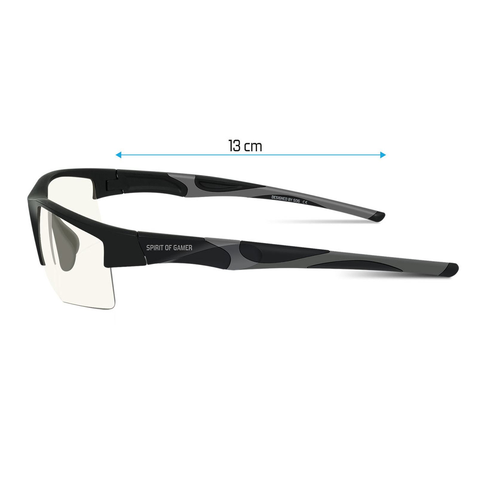 Spirit Of Gamer RETINA PRO (SOG-GLAP10) - Achat / Vente Lunettes de protection sur grosbill-pro.com - 2