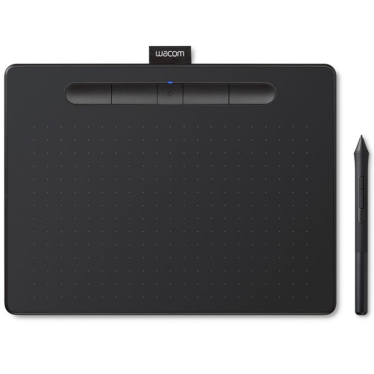 Wacom Intuos M Bluetooth Noir - Tablette graphique Wacom - 0