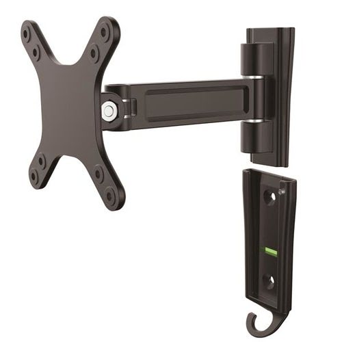 Wall-Mount Monitor Arm - Single Swivel - Achat / Vente sur grosbill-pro.com - 1