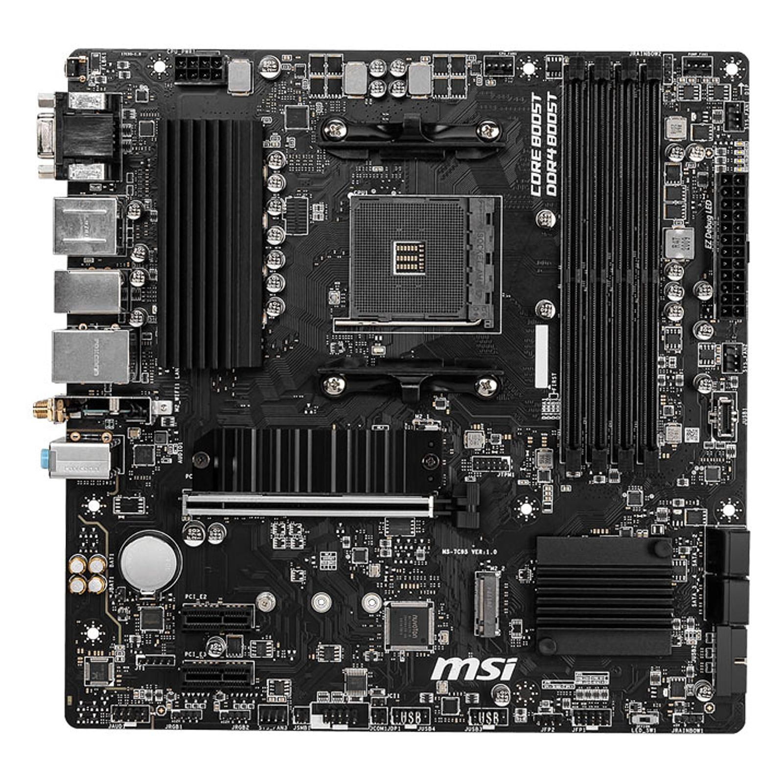 MSI B550M PRO-VDH WIFI Micro-ATX  - Carte mère MSI - grosbill-pro.com - 4