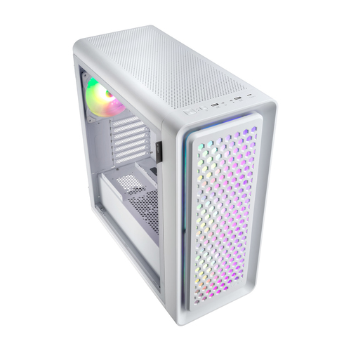 FSP Ultra Tower/Sans Alim/E-ATX Blanc - Boîtier PC FSP - 1