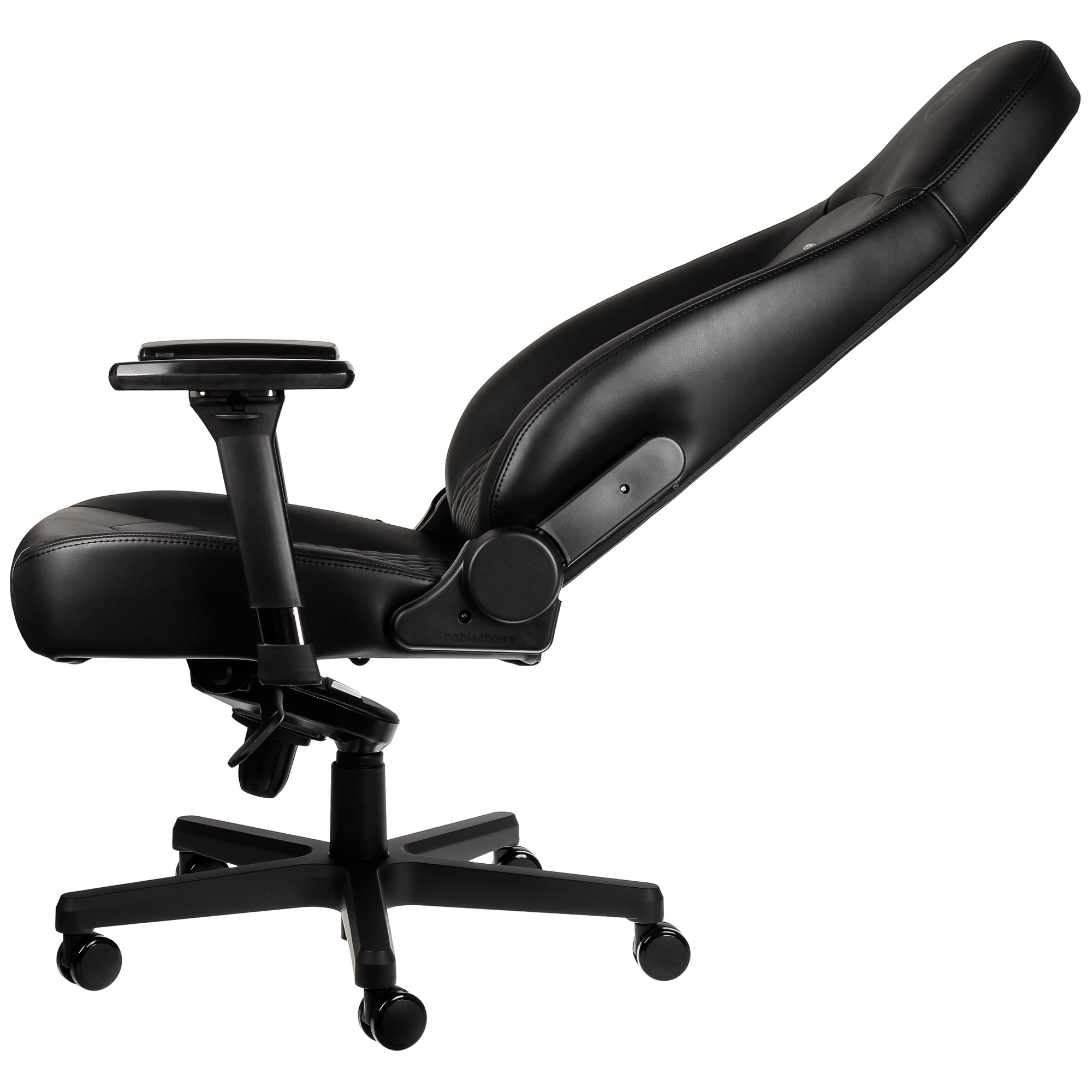 NobleChairs ICON Cuir veritable Noir - Siège PC Gamer - 3