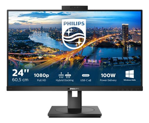 Grosbill Ecran PC Philips B Line 243B1JH/00 - 24"/IPS/4ms/FHD