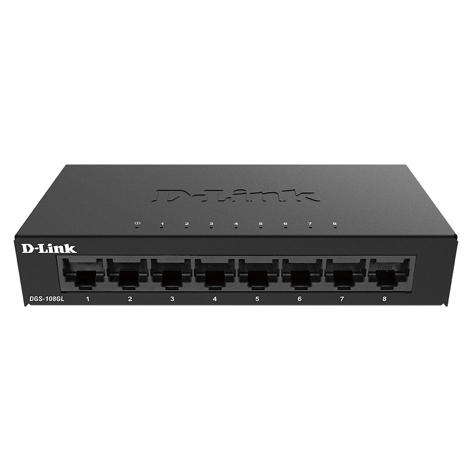 Switch D-Link 8 ports 10/100/1000 boitier métal - DGS-108GL - 2