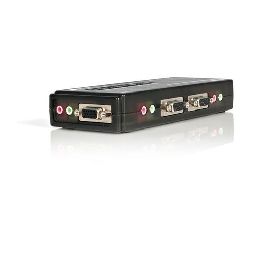 4 Port USB KVM Switch w/Audio & Cables - Achat / Vente sur grosbill-pro.com - 3