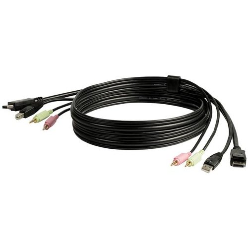 4-in-1 USB DisplayPort KVM Switch Cable - Achat / Vente sur grosbill-pro.com - 7