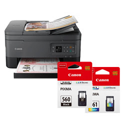 Grosbill Imprimante multifonction Canon Pack TS7450A + Cartouches noire et couleurs