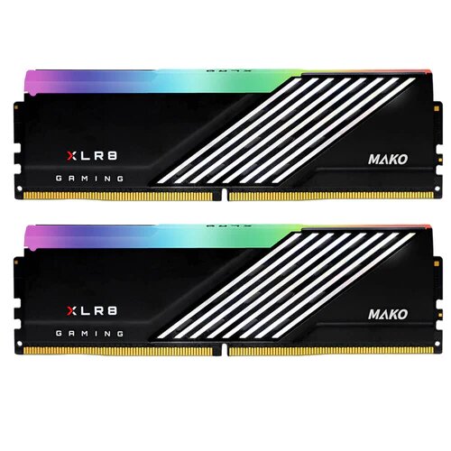 PNY MAKO RGB 32Go (2x16Go) DDR5 6000MHz - Mémoire PC PNY sur