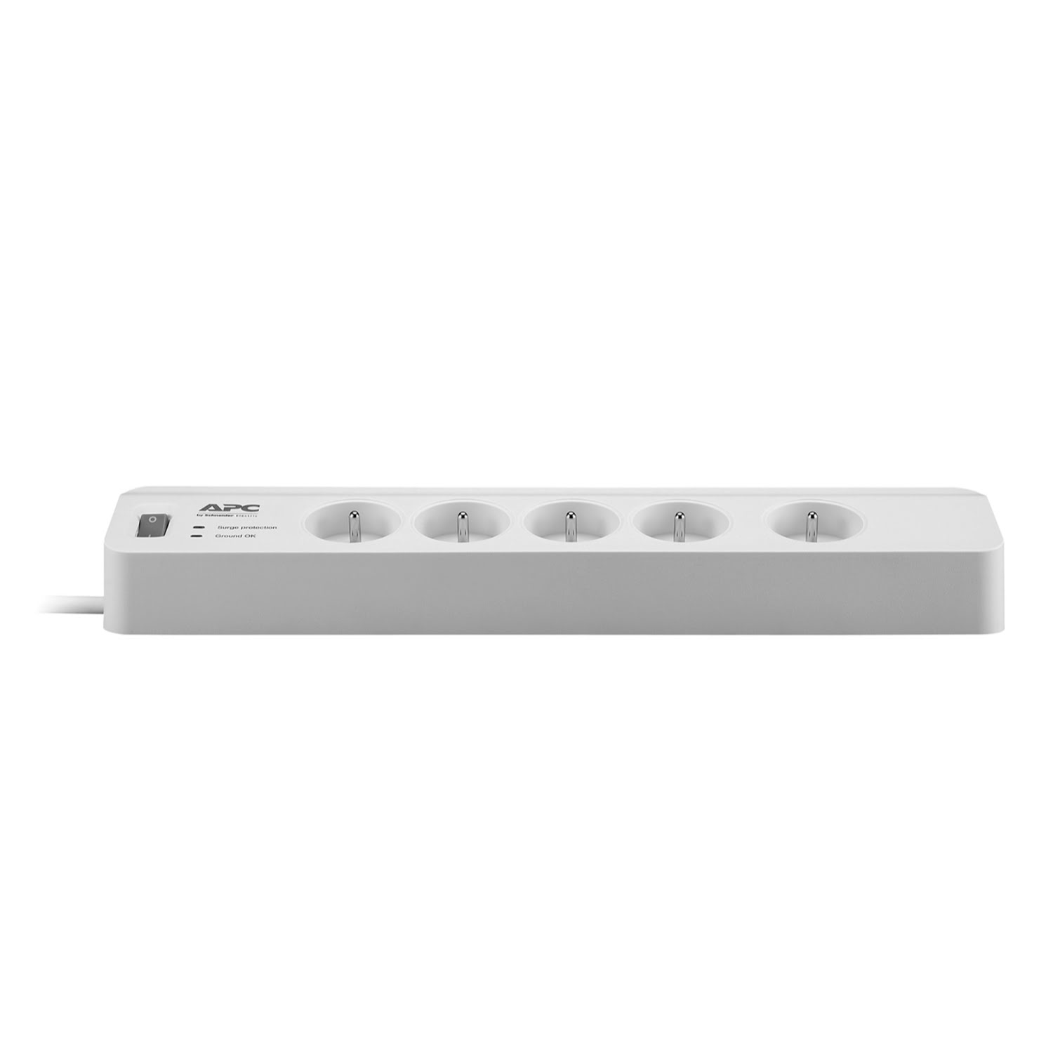 APC Parasurtenseur 5 prises 230V+USB SurgeArrest PM5U-FR (PM5U-FR) - Achat / Vente Parasurtenseurs - Multiprises sur grosbill-pro.com - 1