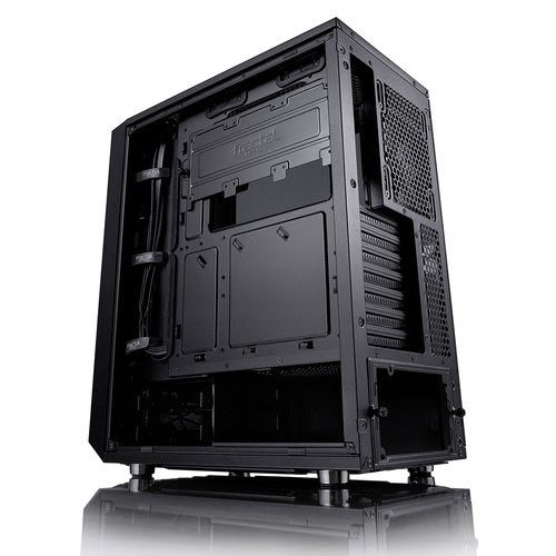 Fractal Design Meshify C Tempered Glass Dark Midi-Tower - schwarz - Achat / Vente sur grosbill-pro.com - 1