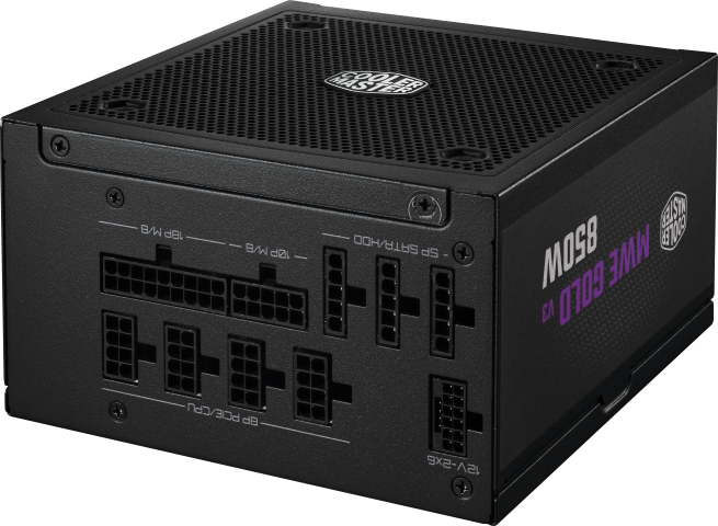 ATX 3.1 850W - 80+ Gold - MWE Gold 850 V3 Noir