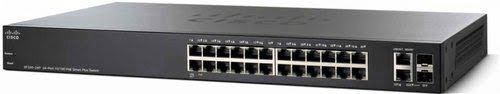 Grosbill Switch Cisco Small Business SF220-24P - 24 (ports)/10/100/Avec POE/Manageable/24