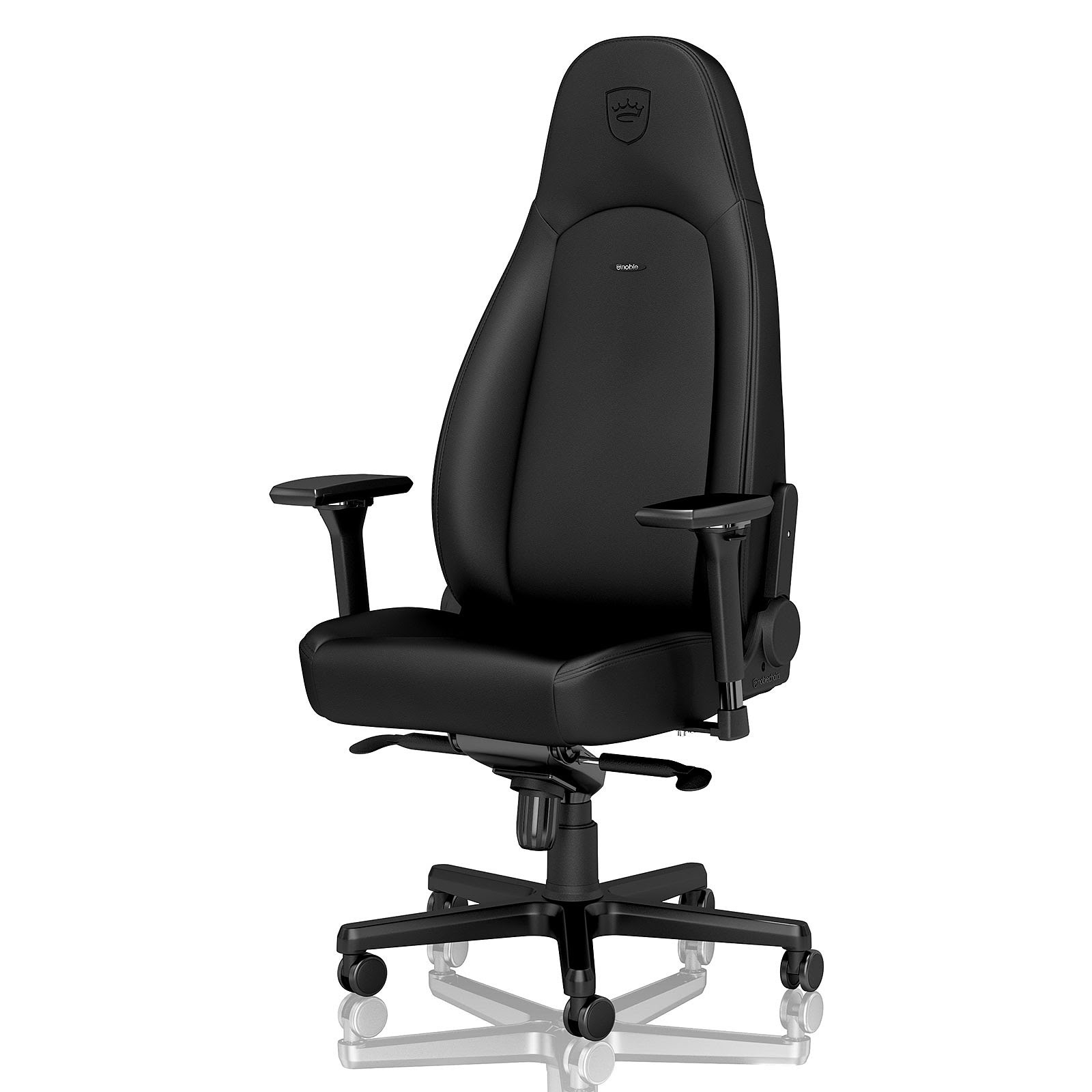 NobleChairs ICON Black Edition Noir - Siège PC Gamer - grosbill-pro.com - 2