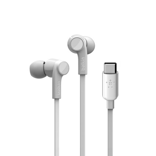 Grosbill Accessoire téléphonie Belkin Belkin USB-C IN-EAR HEADPHONE White