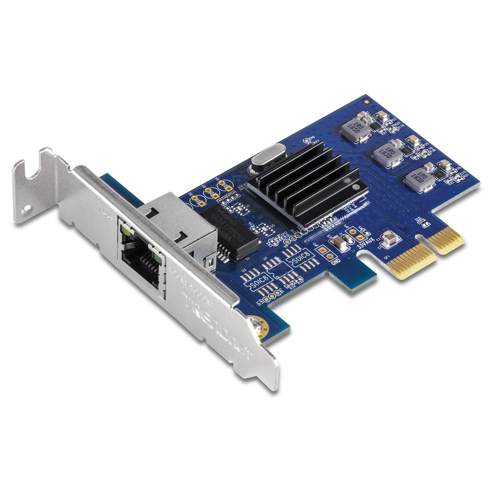 TrendNet PCI-E RJ45 2.5Gb - TEG-25GECTX - Carte réseau TrendNet - 1