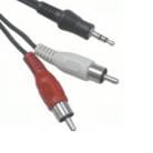  Câble Audio Jack 3.5 / 2 RCA 10m