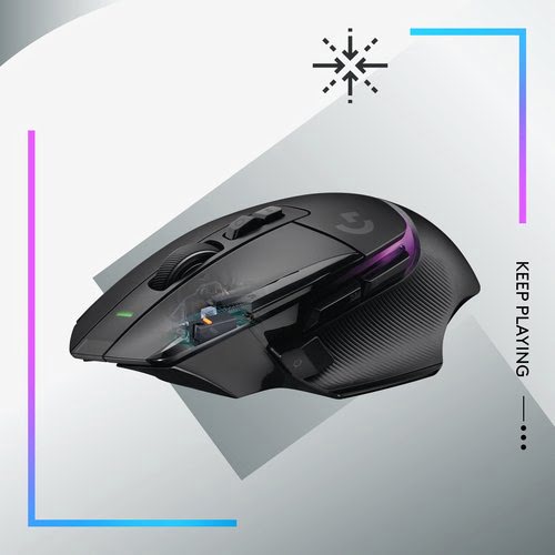 Logitech G502 X PLUS BLACK - Souris PC Logitech - grosbill-pro.com - 1