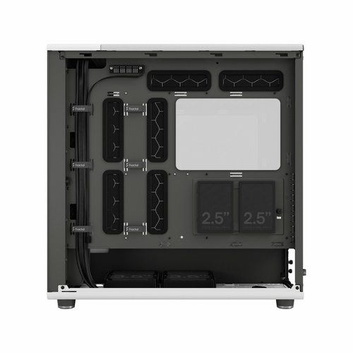 Fractal Design North XL Chalk White TG Clear  - Boîtier PC - 18