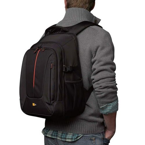 Nylon SLR Backpack full-size black/red (DCB309K) - Achat / Vente sur grosbill-pro.com - 1