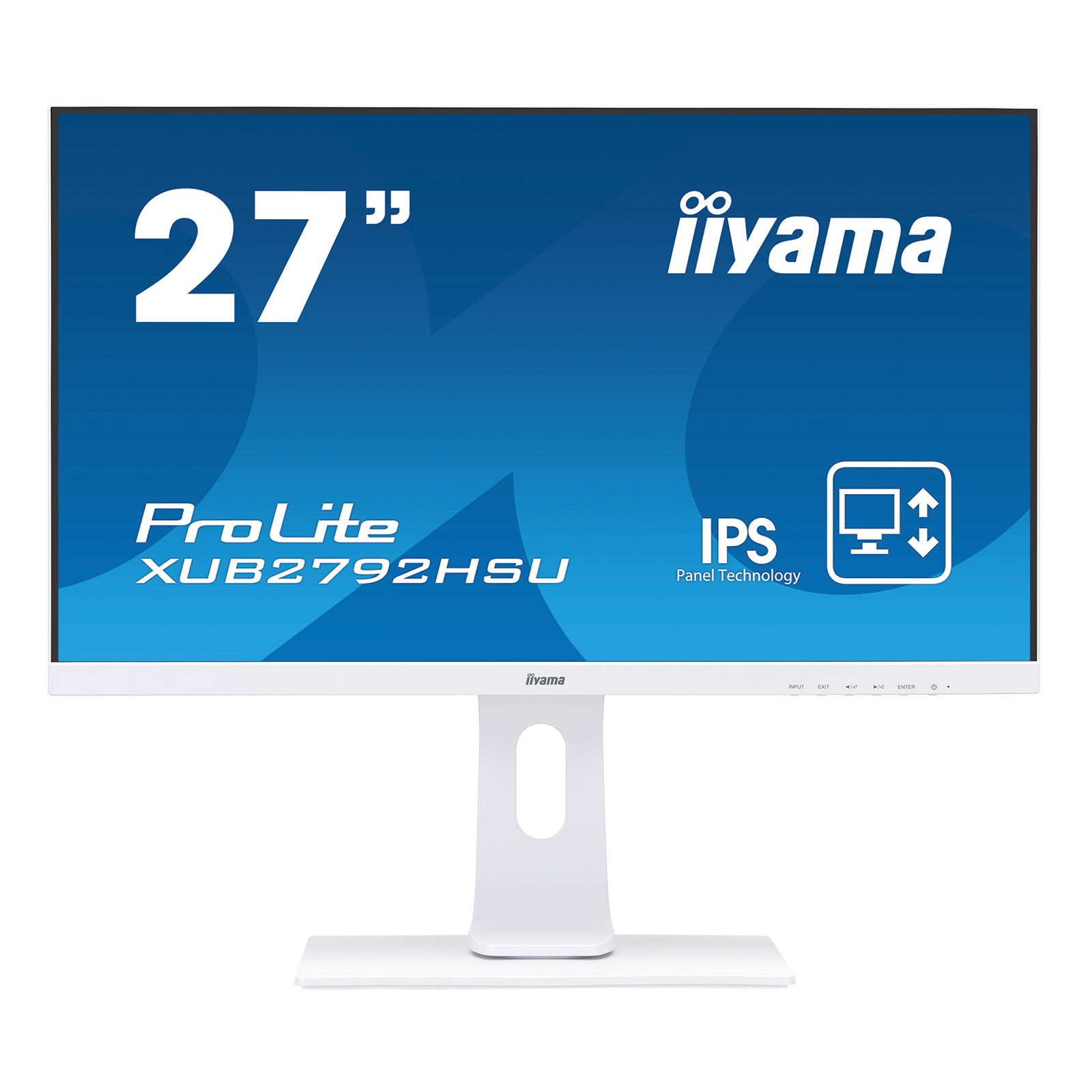 Iiyama 27"  XUB2792HSU-W1 -- - Ecran PC Iiyama - grosbill-pro.com - 0