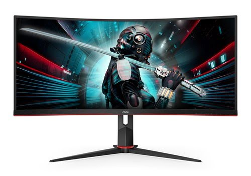 AOC 34"  CU34G2X/BK - Ecran PC AOC - grosbill-pro.com - 4