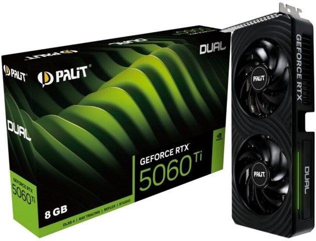 RTX 5060 Ti Dual 8GB GDDR7#