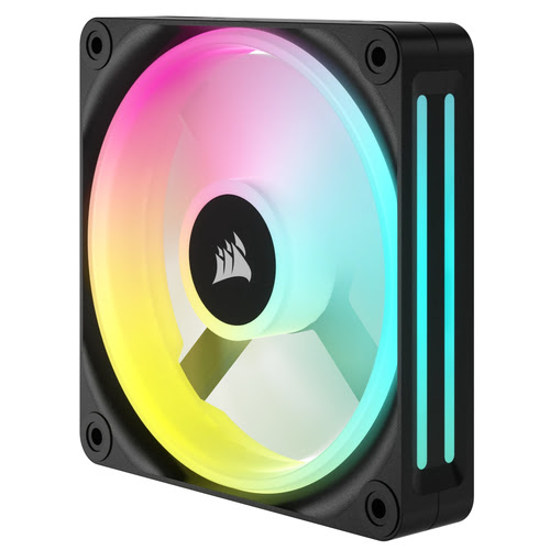 Corsair iCUE LINK QX120 RGB 120mm PWM Expansion Kit Noir - Ventilateur boîtier - 2