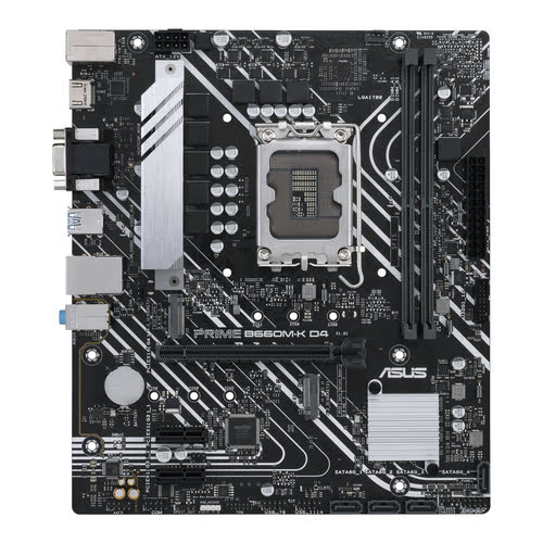 Asus PRIME B660M-K D4 Micro-ATX  - Carte mère Asus - grosbill-pro.com - 1