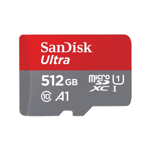 512GB SANDISK ULTRA MICROSDXC - Achat / Vente sur grosbill-pro.com - 0