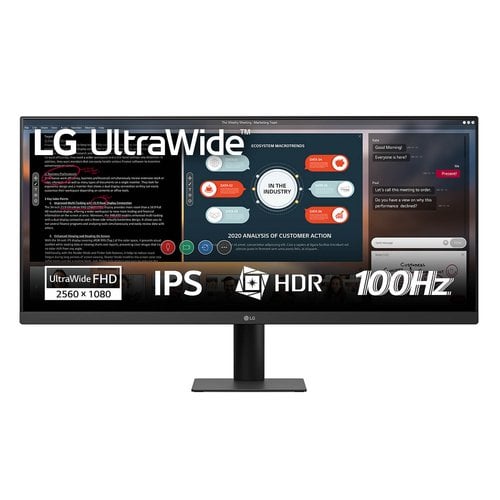 LG 29U511A-B - 29" WFHD 100Hz IPS 1ms HDR10
