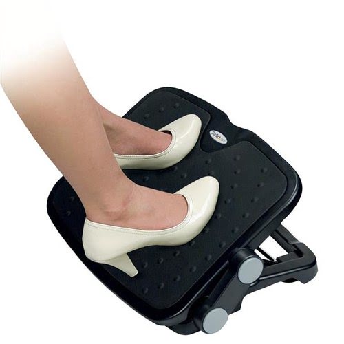 Foot Rest for Under-Desk Adjustable - Achat / Vente sur grosbill-pro.com - 1