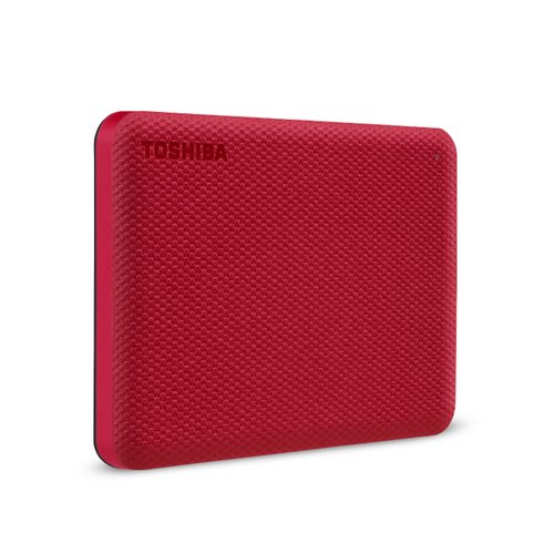 TOSHIBA Canvio Advance 4To 2.5p External Hard Drive USB 3.2 Gen1 Red - Achat / Vente sur grosbill-pro.com - 3