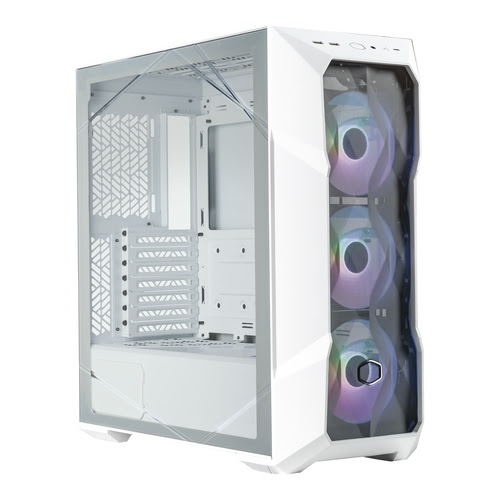 Grosbill Boîtier PC Cooler Master TD500 Mesh White TD500V2-WGNN-S00 - MT/Ss Alim/ATX