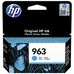 Grosbill Consommable imprimante HP Cartouche 963 - Cyan - 3JA23AE#BGX